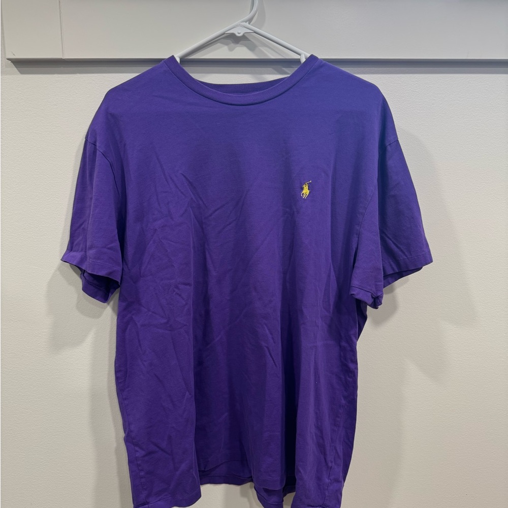 Ralph Lauren Purple Short Sleeve Tee